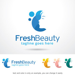 Fresh Beauty Logo Template Design Vector