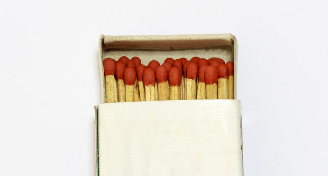 Match in the box of matches