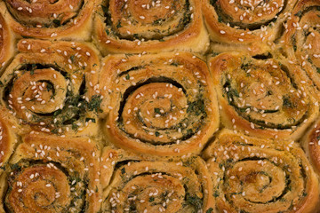 Ukrainian traditional pampushkas
