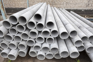 asbestos-cement pipes