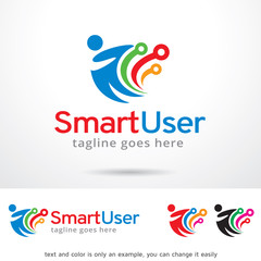 Smart User Logo Template Design Vector