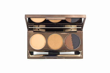 Decorative Cosmetic set eyeshadow.