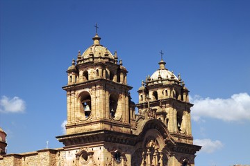 Fototapeta premium The Peruvian city of Cusco 