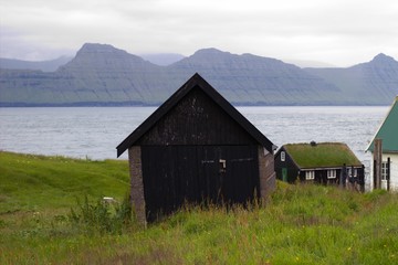 Obraz premium The nature of the Faroe Islands 