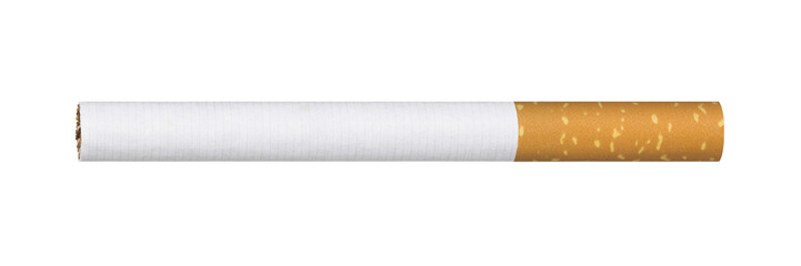 smoking Cigarette - Realistic photo image with clip path