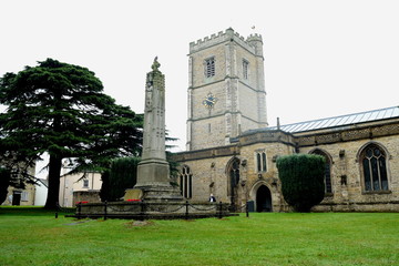 The Saxon church of St Mary in Axminster, East Devon