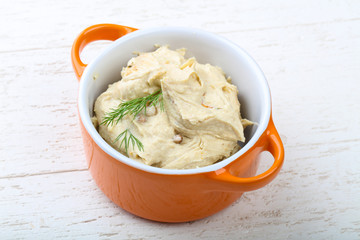 Arabic traditional cuisine - hummus