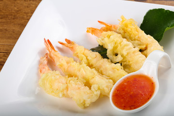 Prawn tempura