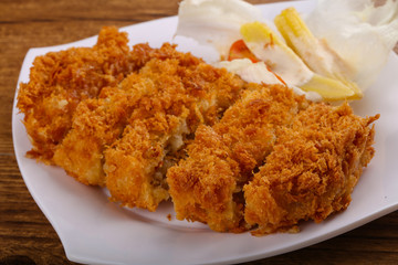 Crispy Pork with cheese