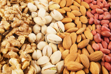 Nuts background