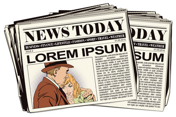 A man comforts beautiful young girl.