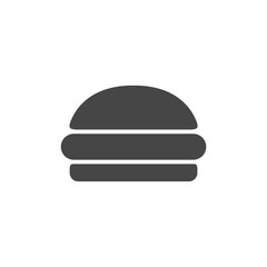 Hamburger sign icon. Fast food symbol.