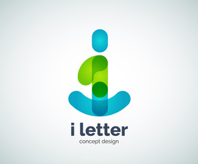 Letter i logo