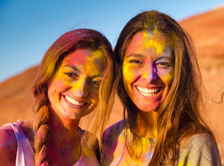 Fototapeta premium Best friends having fun