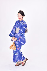Woman wearing a dress
