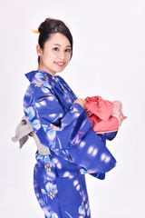 Woman wearing a dress