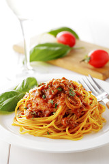 スパゲッティ ボロネーゼ　Spaghetti bolognese