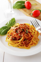 スパゲッティ ボロネーゼ　Spaghetti bolognese