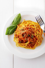 スパゲッティ ボロネーゼ　Spaghetti bolognese