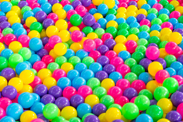 Fototapeta na wymiar Ball colorful stackable
