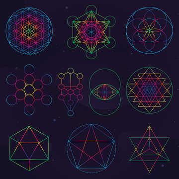 Classical Sacred Geometry Symbols
