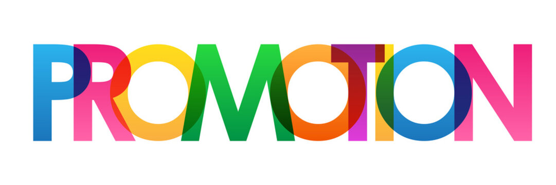 PROMOTION Vector Letters Icon