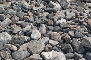 Texture of basalt stones