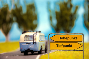 Schild 135 - Höhepunkt