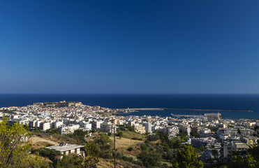 Fototapeta na wymiar Rethymnon, Kreta, Stadtansicht