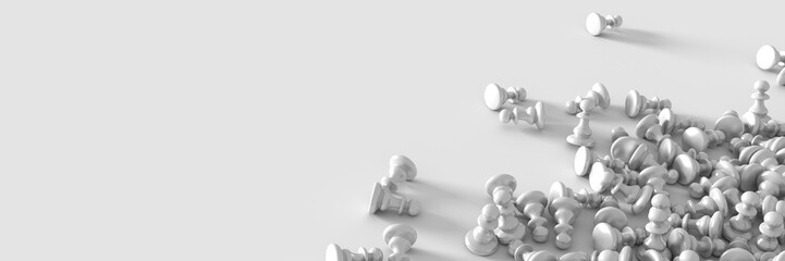 Chess game leadership and competition