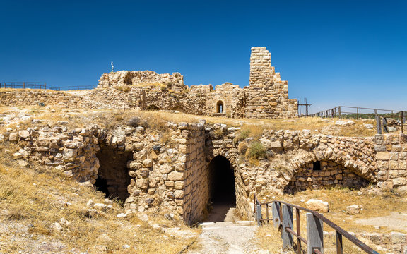 Medieval Crusaders Castle in Al Karak