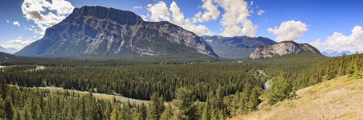 Bow valley at Hoodoos trail