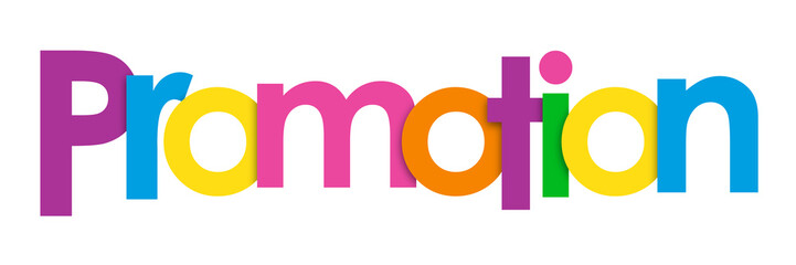 PROMOTION Vector Letters Icon