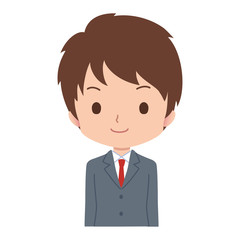 ビジネスマン　ポーズ　イラスト
