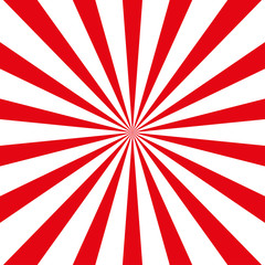 Fototapeta premium White rays on red background Vector Background Illustration EPS10