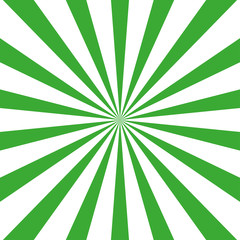 White rays on green background Vector Background Illustration EPS10