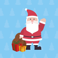 snowflake merry christmas decoration celebration winter theme image vector illustration