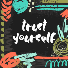 Obraz premium Textured decorative greeting card