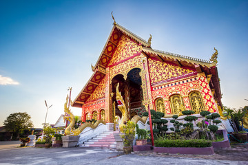 Fototapeta na wymiar Jed Yod temple,Chiang Rai