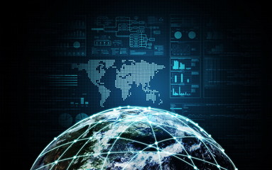 Outer space internet