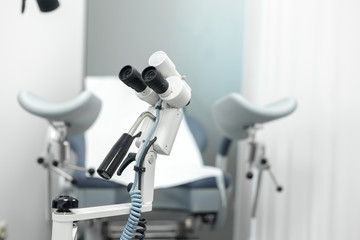 chair gynecologist's office, specialized equipment, medical equipment