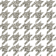 Vector illustration season fashion trend pied-de-poole houndstoo