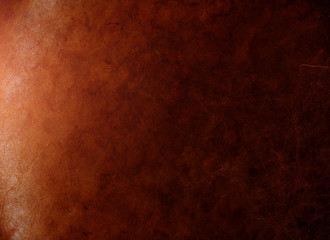 Old Vintage Leather Texture Background with Burst Light at left