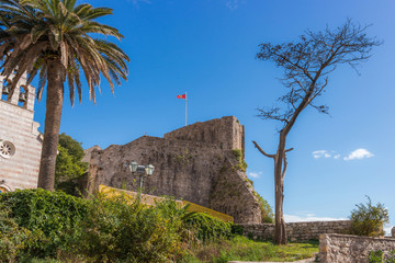 Obraz premium Old Budva citadel, Montenegro