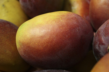Mangoes Close up Side