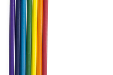 color colourful pencil background inline rainbow color