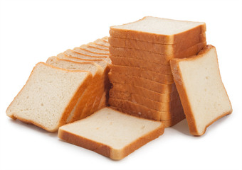 Fresh toast bread on the table