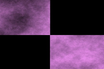 Black background with two pink rectangles