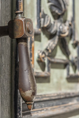 Old Door Knob in Medieval Tallinn