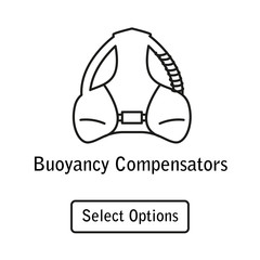 Icon buoyancy compensator scuba diving equipment